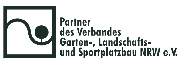 Offizielles Partner-Signum des Verbands Garten-, Landschafts- und Sportplatzbau – Qualität und Kompetenz im GaLaBau.