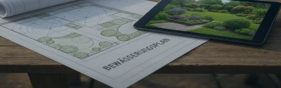 Detailierter CAD-Bewässerungsplan für den Hausgarten