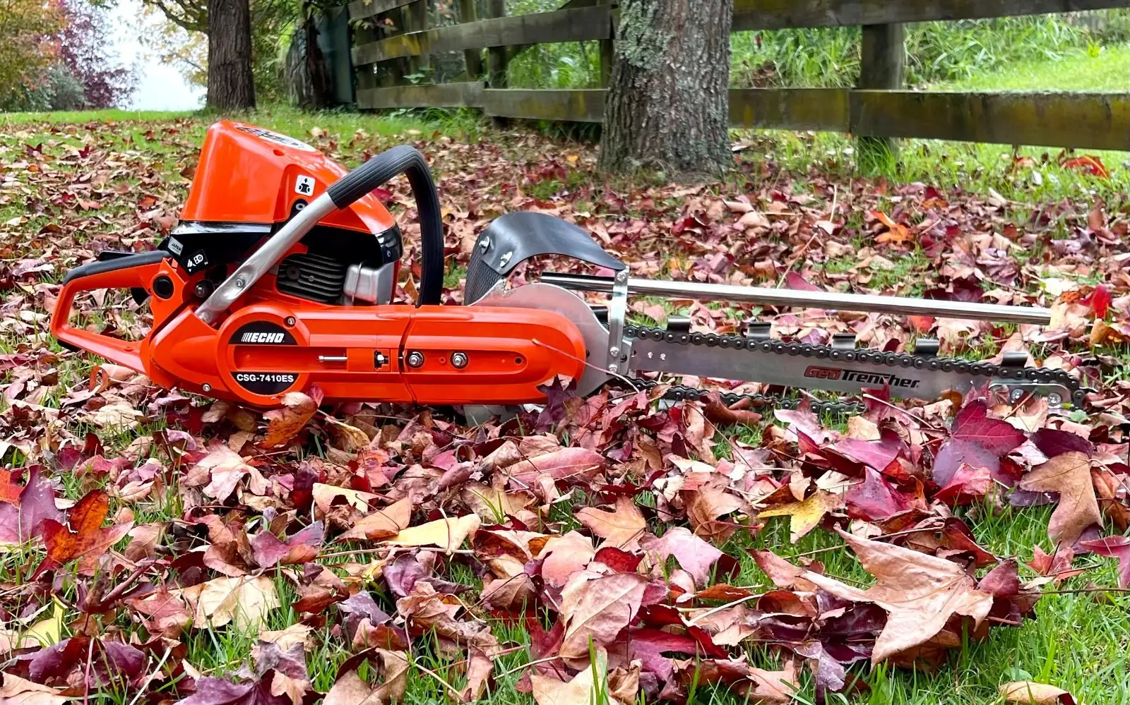 GeoTrencher GT500 mit Echo CSG-7410 – Detailansicht 2