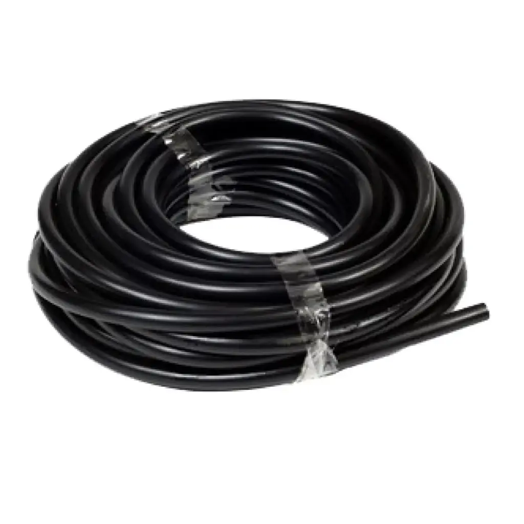 Microschlauch 4/7 mm PVC, schwarz, 15 m/Rolle