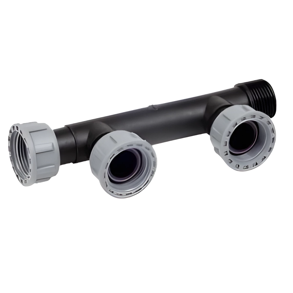 [12003160] Tavlit Verteiler, Multi 2-fach, 3 x 1" IG Swivel x 1" AG