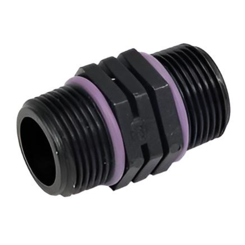 [12002095] Tavlit Doppelnippel mit O-Ring ½" AG x ½" AG 0