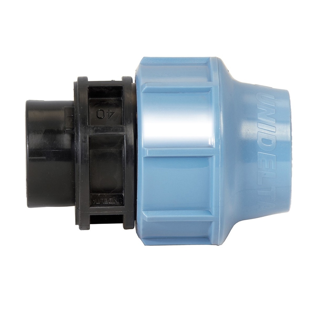 [12001295] Anschlußverschraubung mit IG u. Verstärk., 63 x 2'