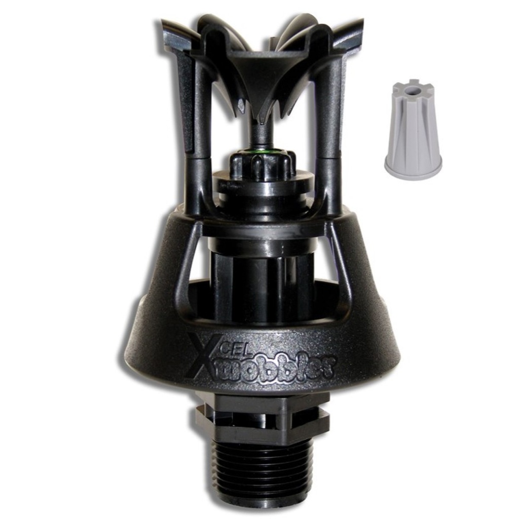 [9002430] Senninger Xcel-wobbler HA, Düse 9 grau, 1/2z ag