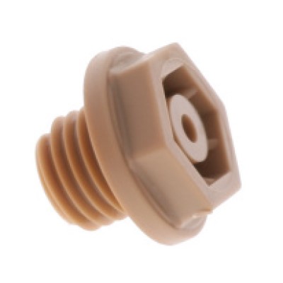 [9002255] Senninger mini-wobbler, Düse 5 beige, stehende Montage, Prallteller weiß