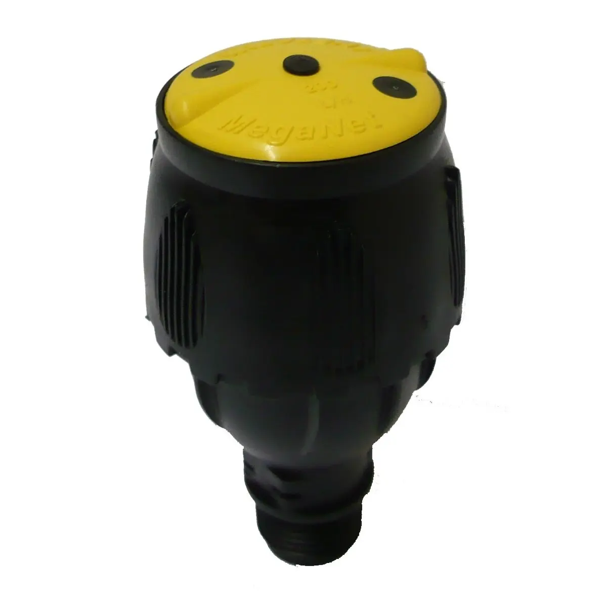 [9001005] MegaNet™ 200 l/h, 24° Wurfwinkel, Ø 12 m, Kappe gelb - Pin schwarz