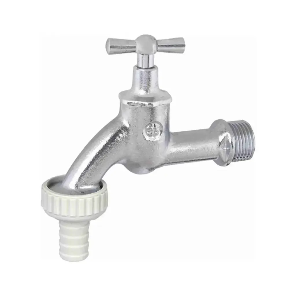 [5001170] Auslaufventil matt verchromt 3/4z