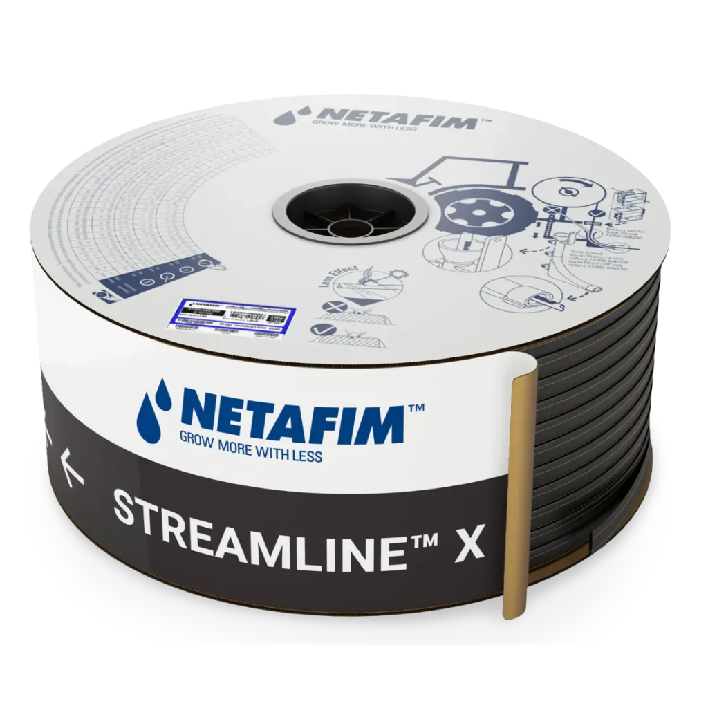 [3001215] Netafim StreamLine X (StreamLine™ X 16060, Flussrate 0.75 l/h, Tropfabstand 0.30m, 3000 m/Rolle)