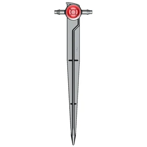 [3001362] DripSpike PC Tropfer mit Erdspieß (Mitte / 2 Abgänge, 2 l/h)