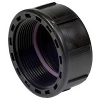 [12002125] PP-Kappe mit Dichtung (½" IG)