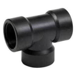 [12002475] PP-T-Stück mit Dichtung (½" x ½" x ½" IG)