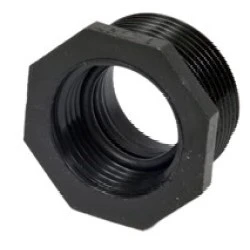 [12002295] PP-Reduzierstück mit Dichtung (¾" AG x ½" IG)