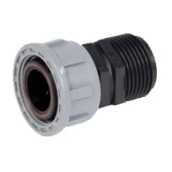 [12003105] Tavlit Kupplung gerade m. Überwurf & Dichtung (¾" IG x ¾" AG)