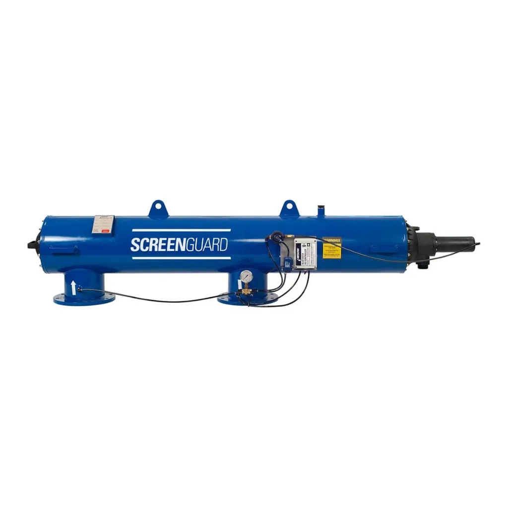 [4001425] Siebfilter automatisch (Automatischer Siebfilter Horizontal 4" Flansch, Qmax.: 80m³/h)