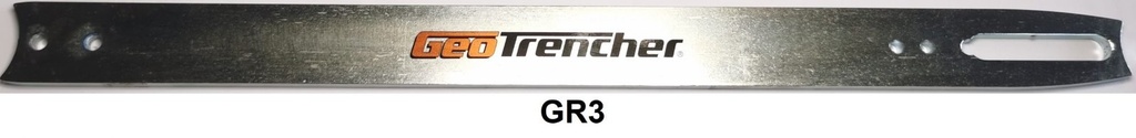[17001140] GeoTrencher Grabschiene einzeln 700 mm (GR3-700)
