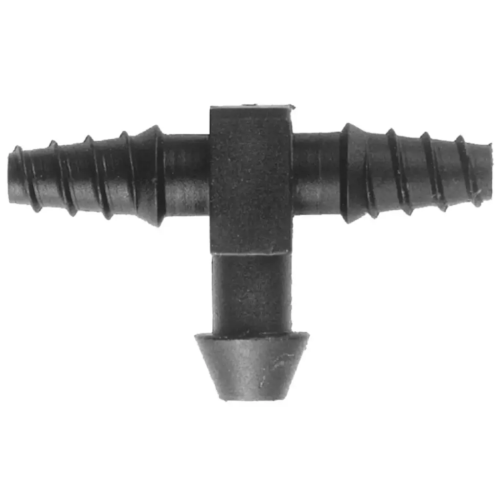 3/5 mm T-Stück, Gewinde x Stachel x Gewinde