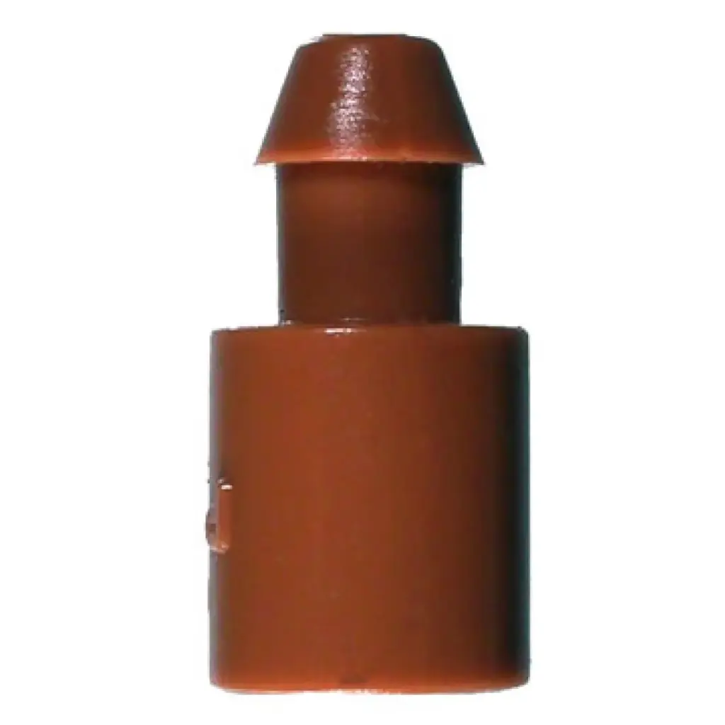 [3001445] 3/5 mm Adapter für Tropfer mit Nippelauslass, braun