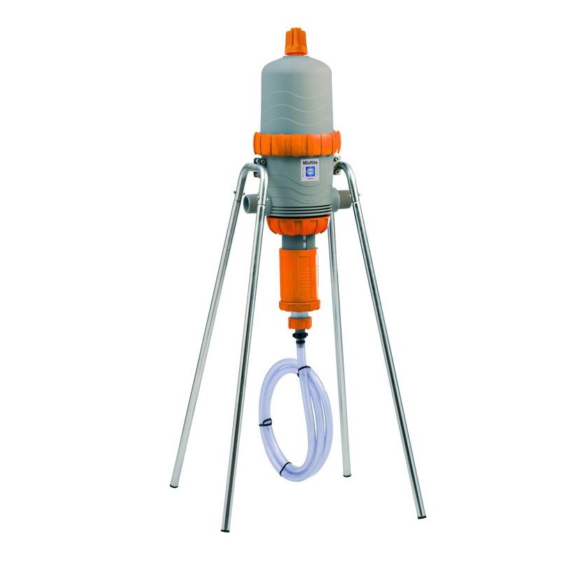 MixRite™ TF25-002, Dosierrate 0.3-2.5 %, Flussrate 2-25 m³/h, inkl. Standbeine