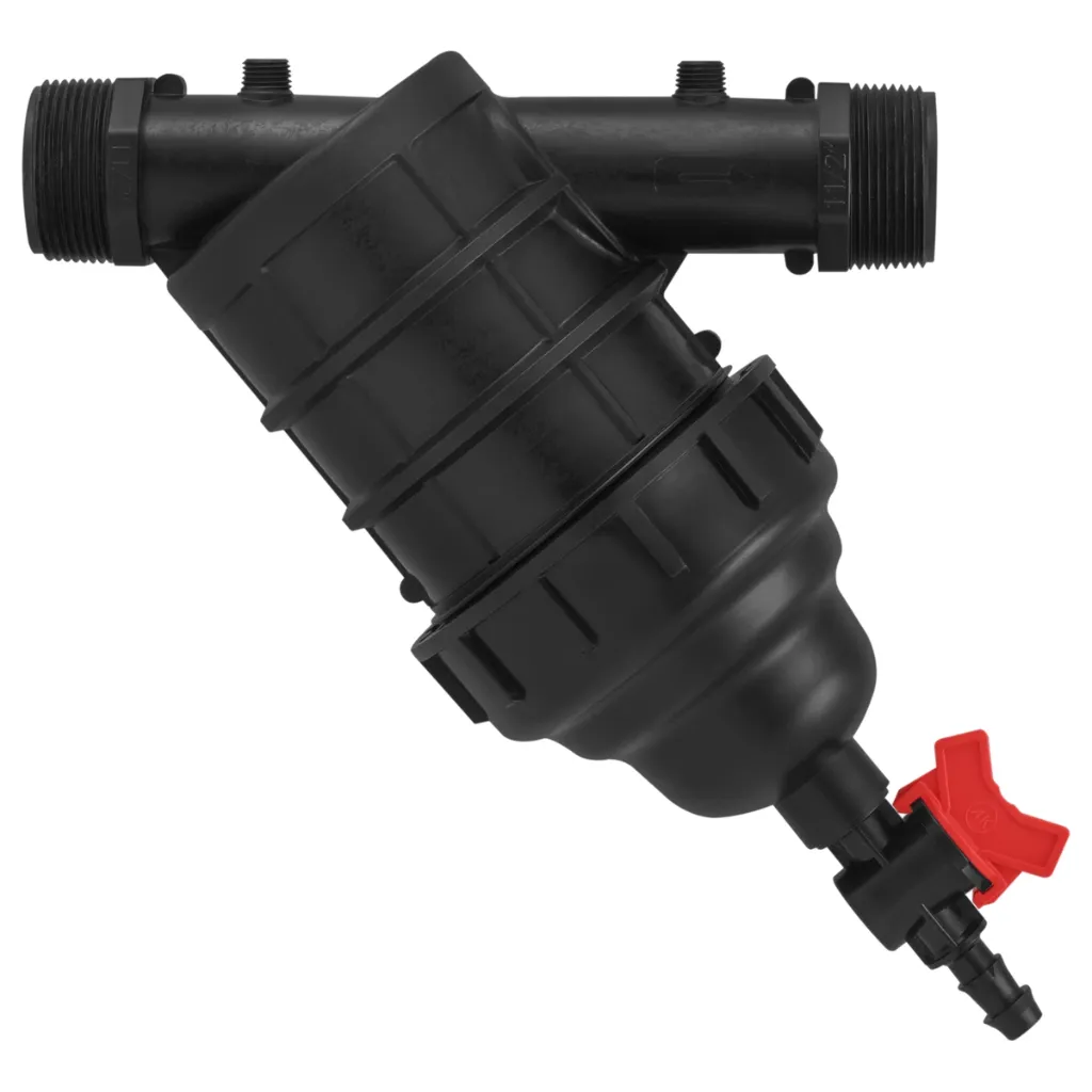 [PO-SIFI-1-SPEZ-6CBM-120M] Siebfilter Spezial mit Ventil 1" AG, 120 Mesh