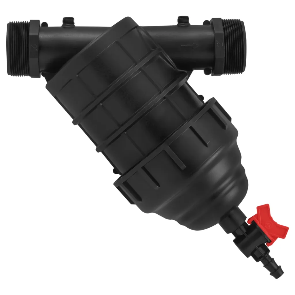Siebfilter mit Ventil 2" AG, 120 Mesh