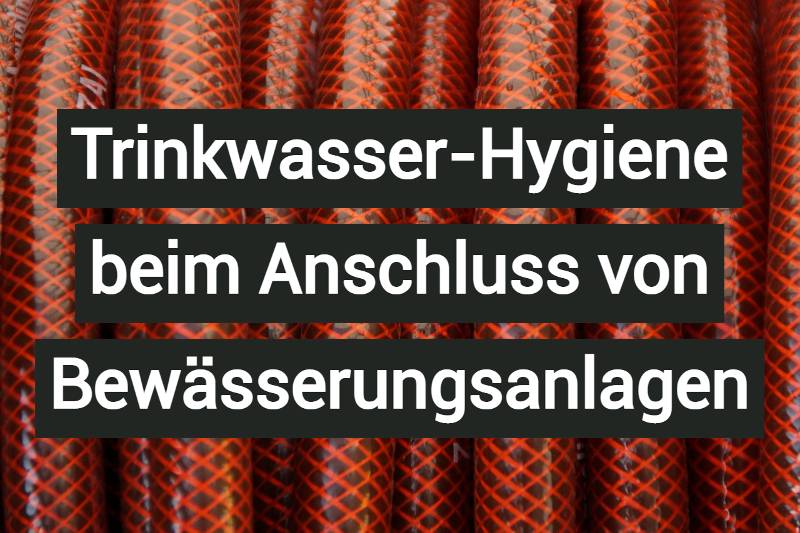 systemtrenner gartenbewässerung pflicht